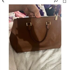 Michael Kors Brown Clutch Wristlet